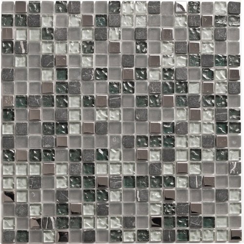 MOSAICO ENMALLADO 30X30 COSMOS GRIS - COQ